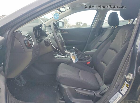 JM1BM1M79G1348779 2016 MAZDA 3 Gray Вид панелі приладів