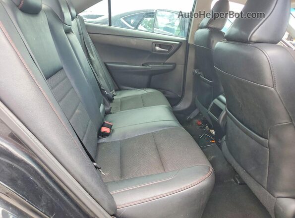 4T1BF1FK5HU637830 2017 TOYOTA CAMRY Black Вид задньої частини салону