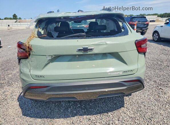KL77LKEP3SC156216 2025 CHEVROLET TRAX Green წინა სალონის ხედი