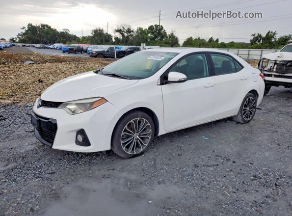 2T1BURHE0GC517090 2016 TOYOTA COROLLA White Задня ліва чверть