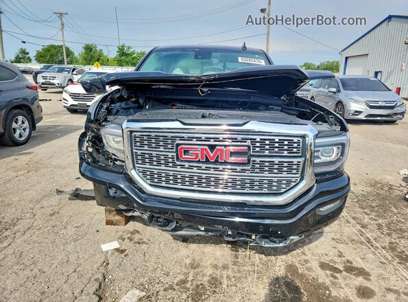 3GTU2PEC4JG569129 2018 GMC SIERRA Black Вид ззаду