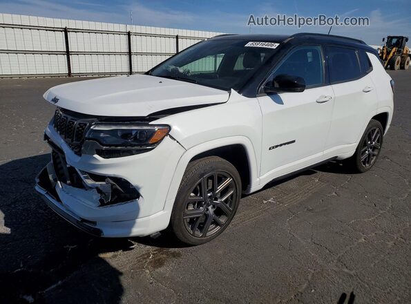 3C4NJDCNXST515675 2025 JEEP COMPASS White Rear left
