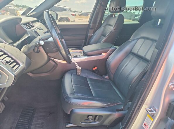 SALWG2RV2JA404583 2018 LAND ROVER RANGE Серебряный Вид панели приборов
