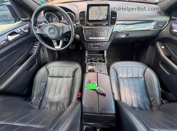 4JGDA5HB1HA884534 2017 MERCEDES-BENZ GLE Black Вид задніх сидінь