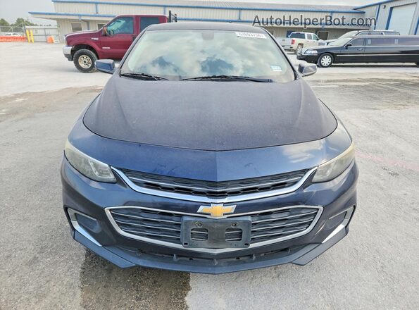 1G1ZE5ST7HF248082 2017 CHEVROLET MALIBU Синий Вид сзади