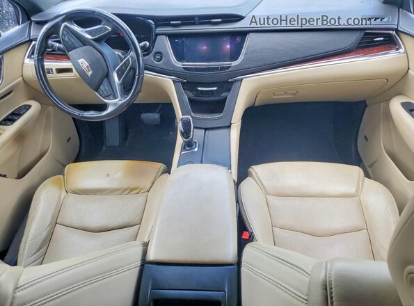 1GYKNERS2HZ206756 2017 CADILLAC XT5 Черный Вид щитка приборов