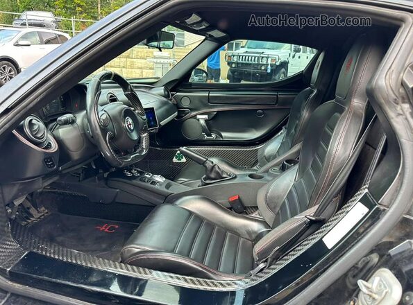 ZARBAAA43GM176661 2016 ALFA ROMEO 4C Black Front interior view