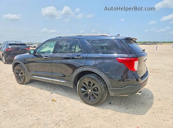 1FMSK8FH1PGB22698 2023 FORD EXPLORER Черный Задняя правая четверть