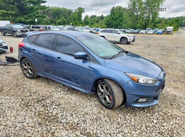 1FADP3L96JL208155 2018 FORD FOCUS Blue წინა ხედი