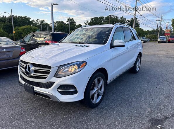 4JGDA5HB6JB198327 2018 MERCEDES-BENZ GLE-CLASS White უკანა მარჯვენა