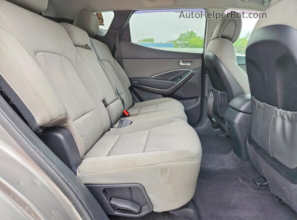 5NMZUDLB6JH084472 2018 HYUNDAI SANTA Gray Engine compartment view