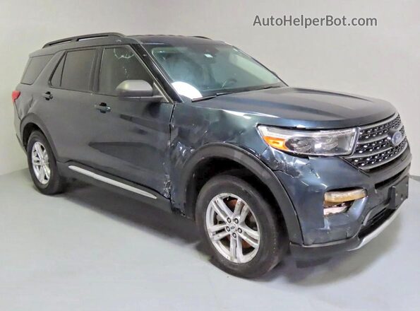 1FMSK7DH6RGA39932 2024 FORD EXPLORER Серый Задняя левая четверть