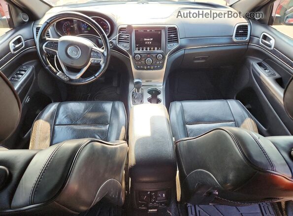 1C4RJFCG6JC222980 2018 JEEP GRAND Red Вид щитка приладів