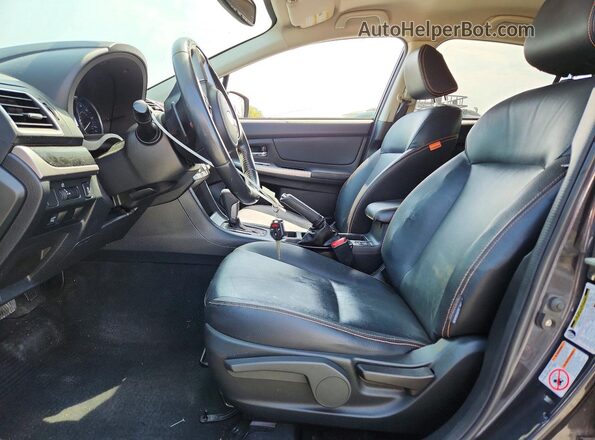 JF2GPAKC5GH319446 2016 SUBARU CROSSTREK Charcoal Vista del salpicadero