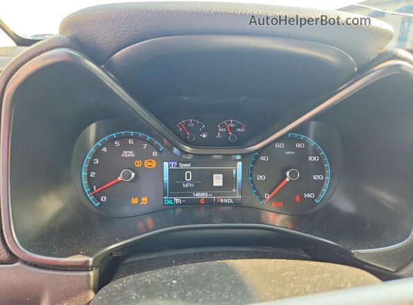 1GCGSCEN2J1258837 2018 CHEVROLET COLORADO Синий Вид задних сидений