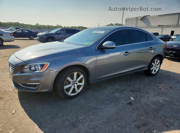 YV1612TK2G2392214 2016 VOLVO S60 Silver Trasero izquierdo