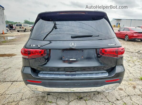 W1N4M4HB3MW115741 2021 MERCEDES-BENZ GLB-CLASS Black წინა სალონის ხედი