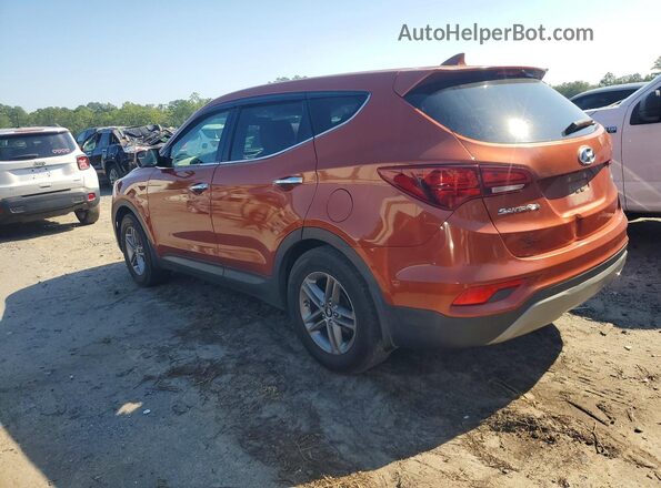 5XYZT3LBXHG405902 2017 HYUNDAI SANTA FE Orange Задня права чверть