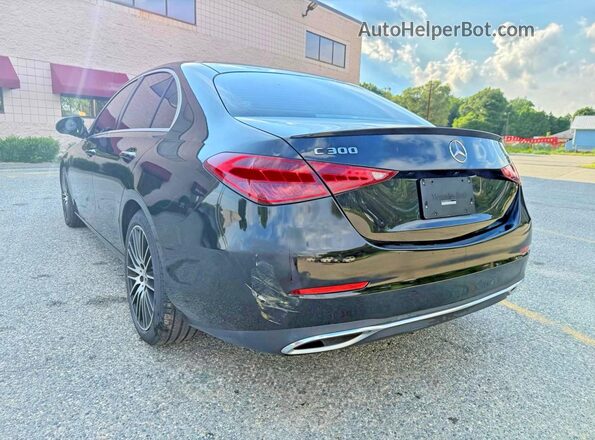 W1KAF4GB0NR037334 2022 MERCEDES-BENZ C Black Front right