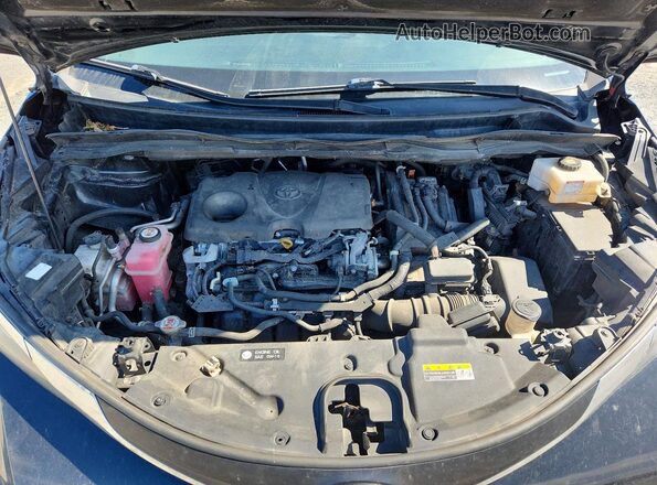 5TDYRKECXMS029029 2021 TOYOTA SIENNA Black Vista de la etiqueta del VIN