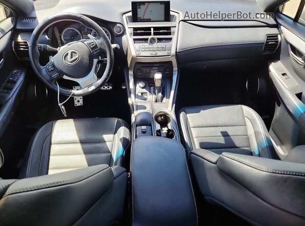 JTJYARBZ8G2029127 2016 LEXUS NX White Widok zestawu wskaźników