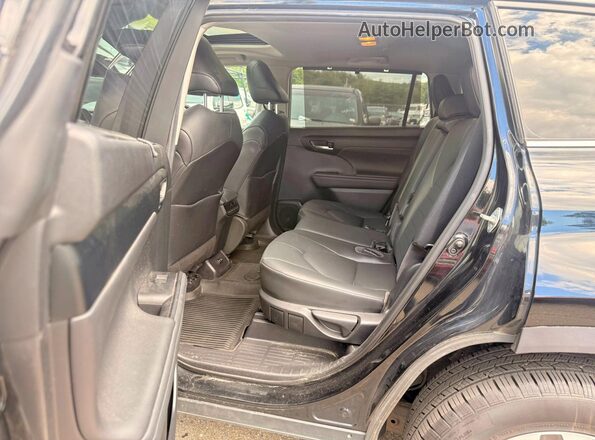 5TDGZRBHXLS002383 2020 TOYOTA HIGHLANDER Черный Вид подкапотного пространства