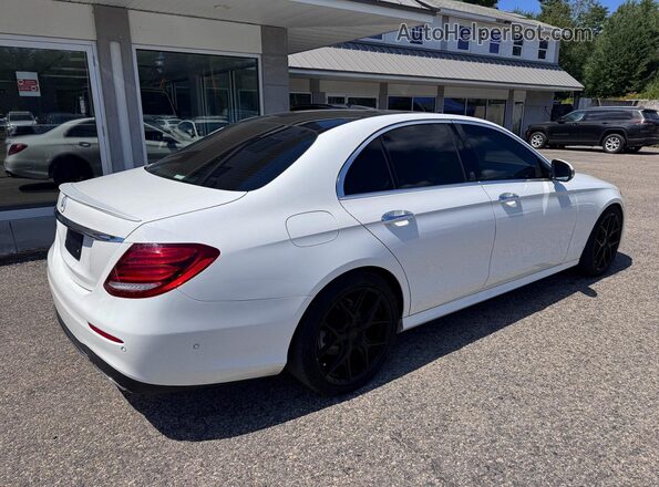 WDDZF4JB4HA198641 2017 MERCEDES-BENZ E-CLASS White წინა ხედი