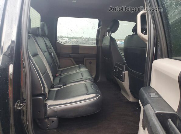 1FTEW1CP1HFA41894 2017 FORD F150 Black Widok wnętrza z tyłu