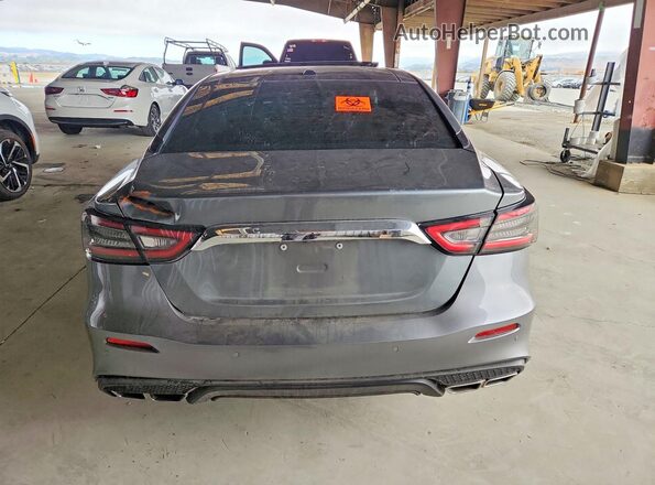 1N4AA6AV5KC383679 2019 NISSAN MAXIMA Серый Вид салона спереди