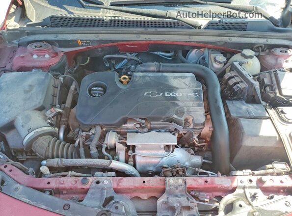 1G1ZE5STXHF215321 2017 CHEVROLET MALIBU Maroon Շարժիչի բաժամունքի տեսք