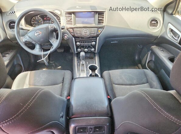 5N1DR2MN6JC661679 2018 NISSAN PATHFINDER Black Instrument cluster view