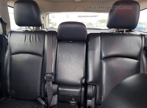 3C4PDDEG6GT190187 2016 DODGE JOURNEY Black Вид задньої частини салону