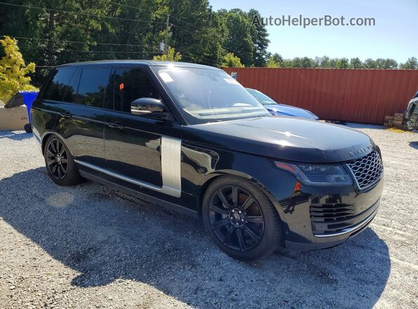 SALGS2SV2KA557639 2019 LAND ROVER RANGE ROVER Black Front view