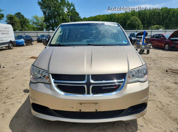 2C4RDGBG8GR145303 2016 DODGE CARAVAN Tan Вид ззаду