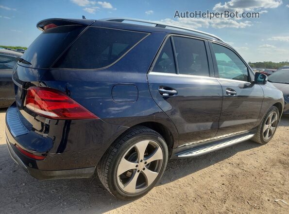 4JGDA5JB6GA681289 2016 MERCEDES-BENZ GLE Blue Przód prawy