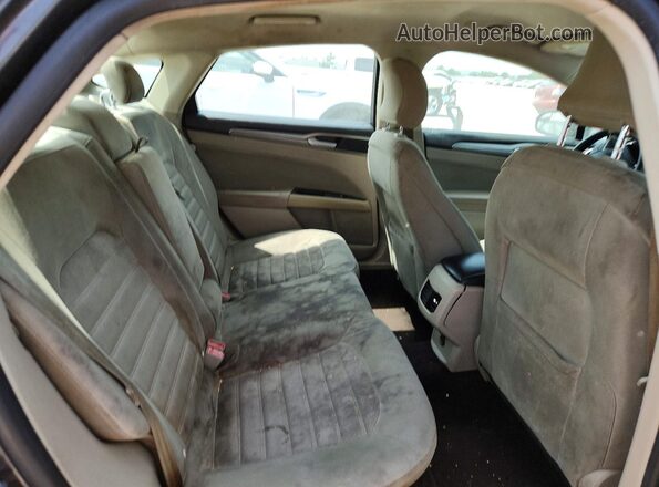 3FA6P0LU1JR197160 2018 FORD FUSION Серый Вид задней части салона