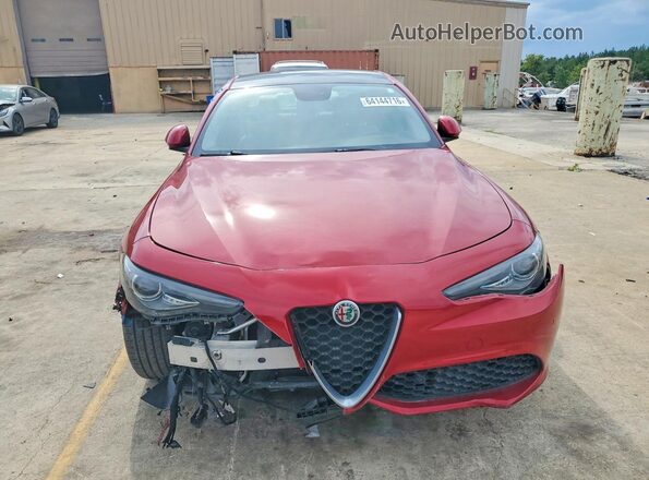 ZARFAECN1H7561781 2017 ALFA ROMEO GIULIA Red Rear view