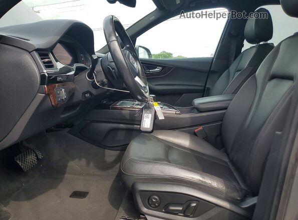 WA1LAAF77HD014092 2017 AUDI Q7 Gray Առջևի վահանակի տեսք