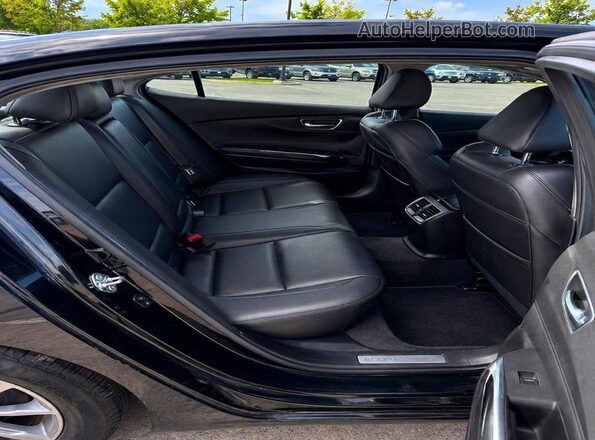 19UUB1F33KA000141 2019 ACURA TLX Black წინა სალონის ხედი