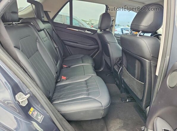 4JGDA5JB5GA685625 2016 MERCEDES-BENZ GLE Black უკანა სალონის ხედი