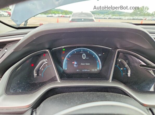 19XFC2F72JE033804 2018 HONDA CIVIC Синий Вид задних сидений