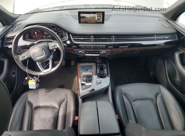 WA1LAAF77HD014092 2017 AUDI Q7 Gray Սարքավորումների վահանակի տեսք