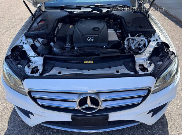 WDDZF4JB4HA198641 2017 MERCEDES-BENZ E-CLASS White წინა პანელის ხედი