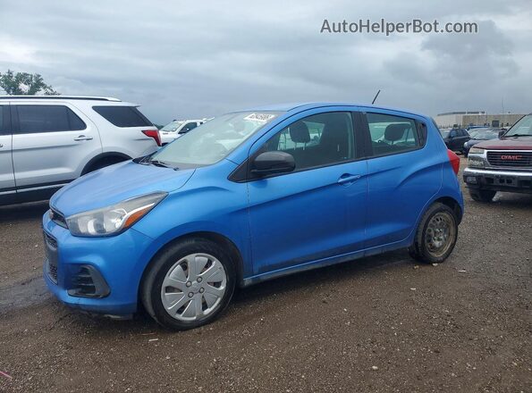 KL8CB6SA6HC791914 2017 CHEVROLET SPARK Blue Tył lewy