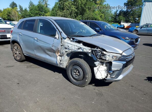 JA4AP3AU8KU022482 2019 MITSUBISHI OUTLANDER Gray Widok z przodu