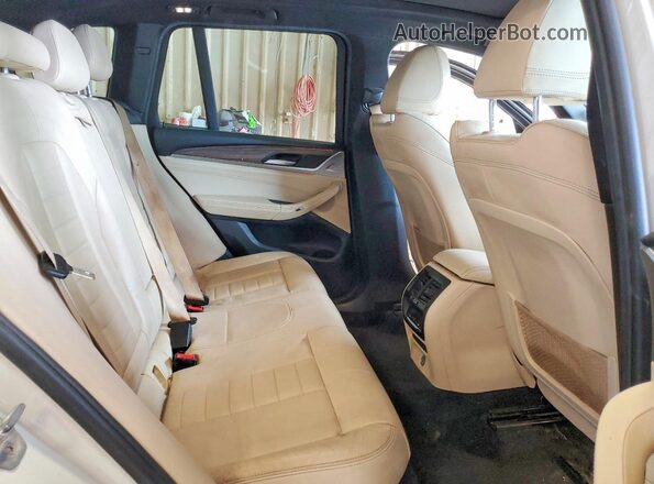 5UXTR7C54KLE98449 2019 BMW X3 White Engine compartment view