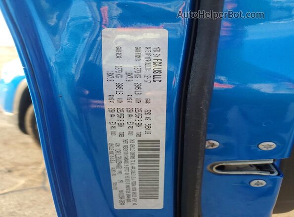 1C4PJLCB5JD544661 2018 JEEP CHEROKEE Blue Vista interior de 360 grados