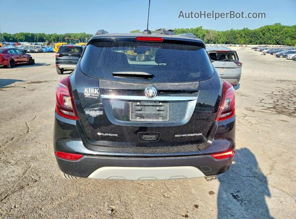 KL4CJBSB5JB656523 2018 BUICK ENCORE Black წინა სალონის ხედი