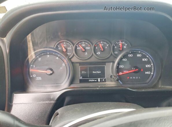 1GC4WLEY5LF324899 2020 CHEVROLET SILVERADO White Vista de los asientos traseros