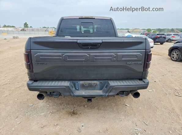 1FTFW1RGXHFA22420 2017 FORD F150 Black Вид салону спереду